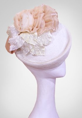 Bridal hat Francoise (Art. 006)